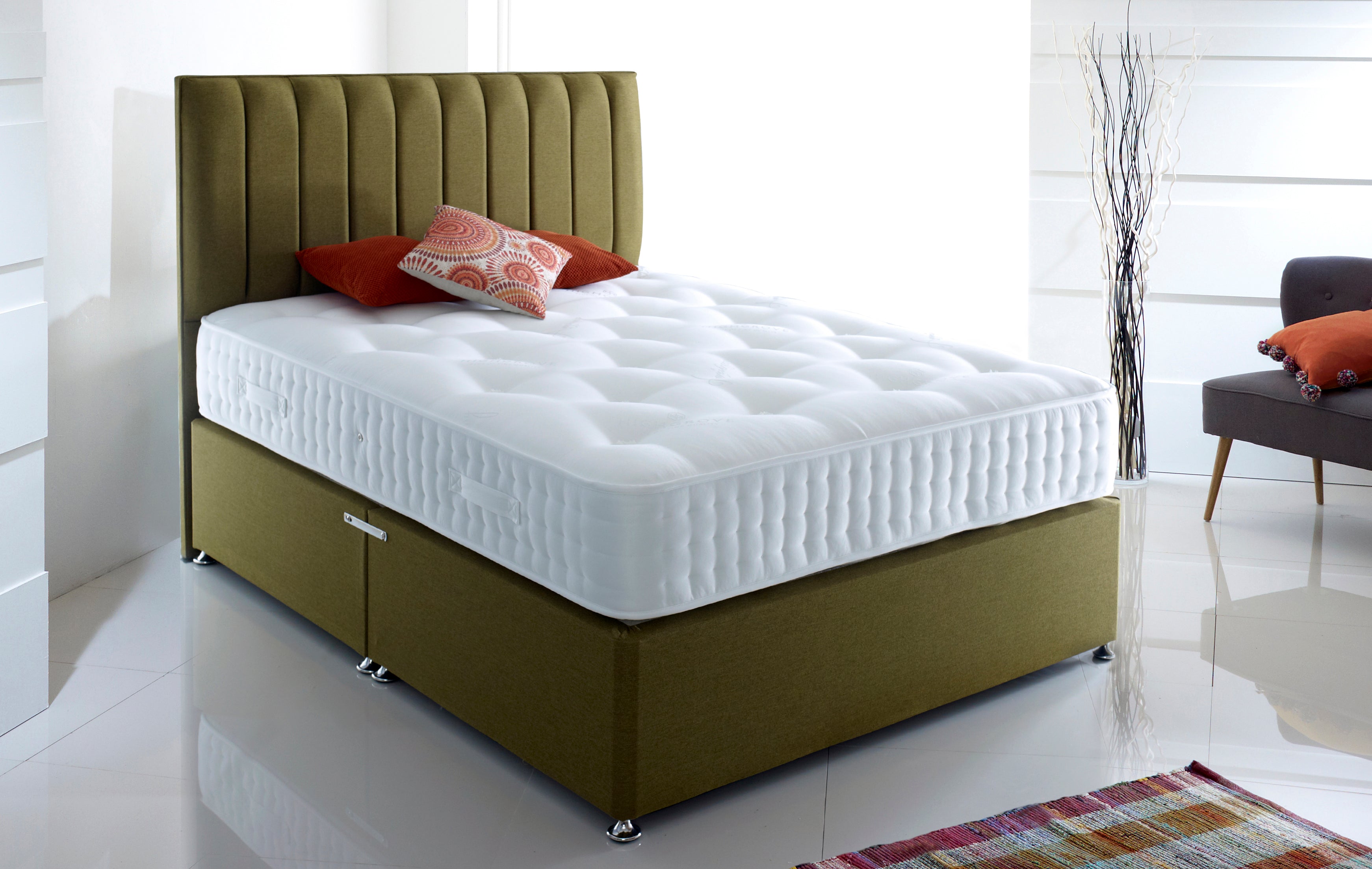 Lovicks Ashworth Luxury 1000 Pocket Sprung Bed & Mattress Range