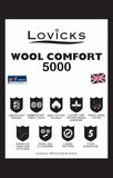 Lovicks Wool Luxury 5000 Pocket Sprung Range