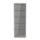 Roma 5 Drawer Tall Narrow Chest [SALE]