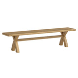Dorset 200-250cm Cross Leg Extending Dining Table