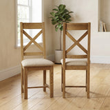 Dorset 200-250cm Cross Leg Extending Dining Table