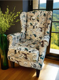 Regency High seat fireside chair