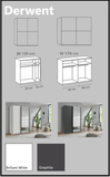 Derwent Bedroom Wardrobe Range