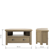 Serene Corner TV Cabinet [NEW FOR 2026] [SALE]