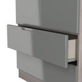 Roma Tall Wardrobe with 2 Drawers  [NEW]