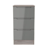 Roma 3 Drawer Bedside Chest [SALE]