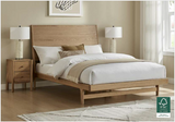 Octagon Solid Oak Bedframe