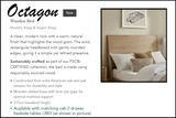Octagon Solid Oak Bedframe